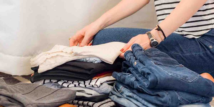 Stack of clothing