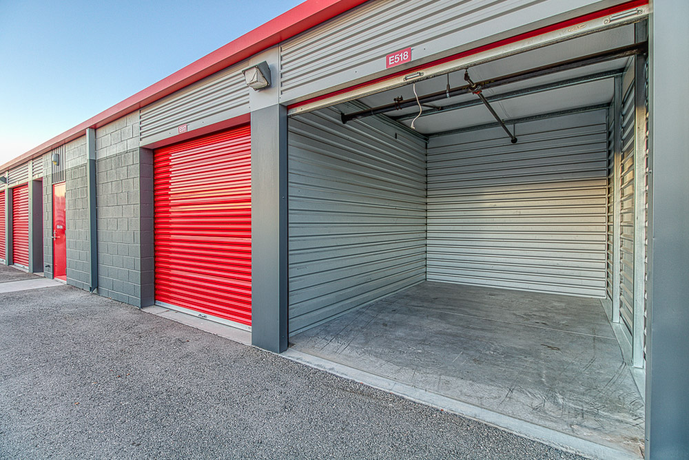 CubeSmart Storage Unit with open door
