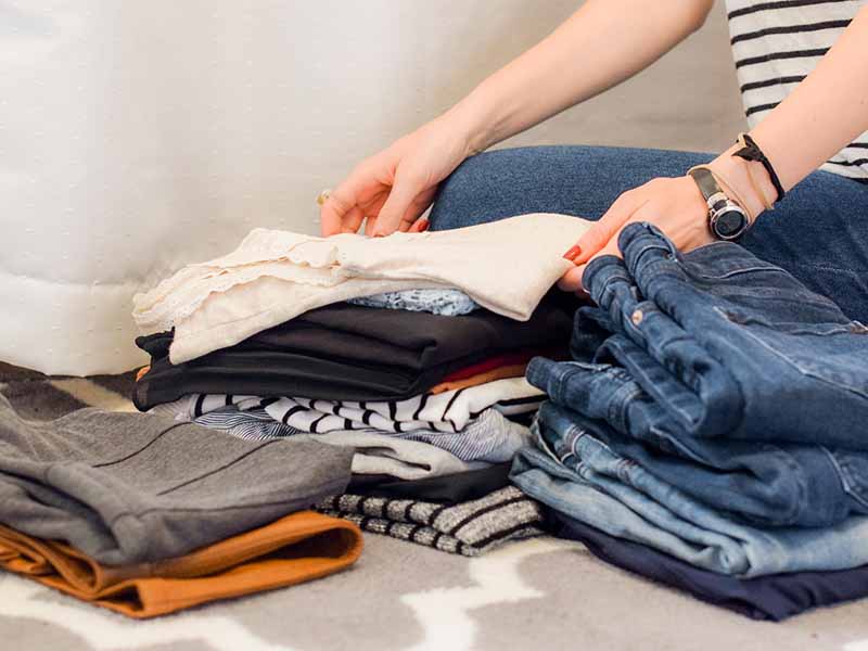 Stack of clothing