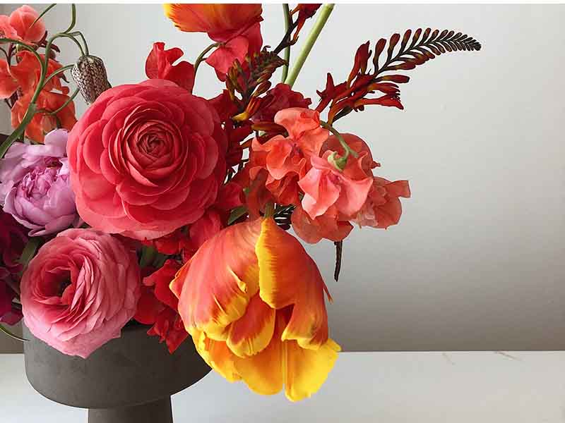 Bright floral bouquet