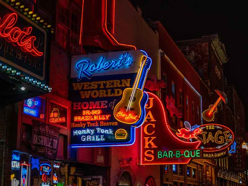 Nashville, Tennessee downtown