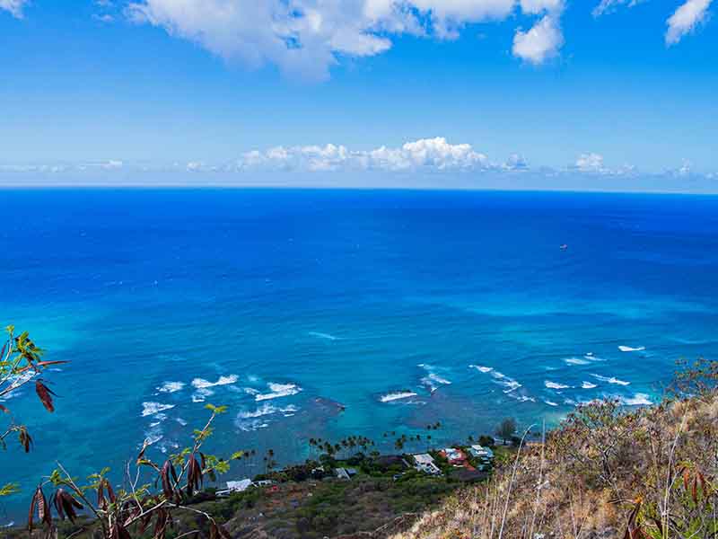 Diamond Beach in Honolulu Hawaii