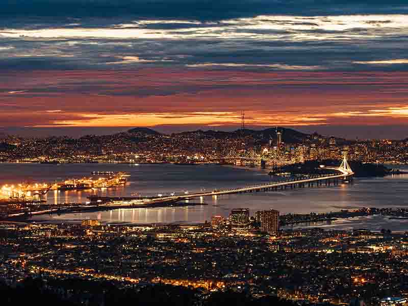 Bay near Oakland, CA