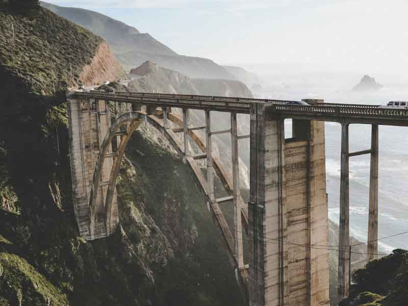 Bixby Creek Bridge in California