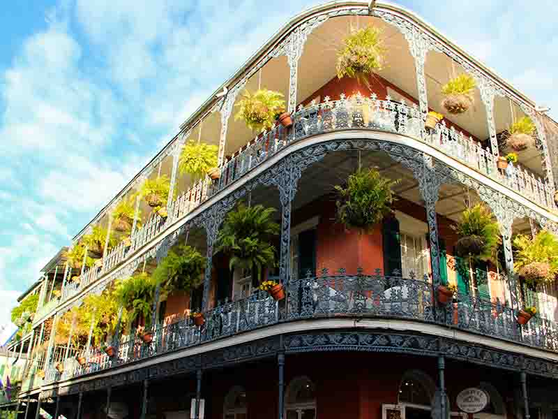 Historic building in New Orleans 