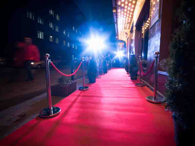 Red carpet affair