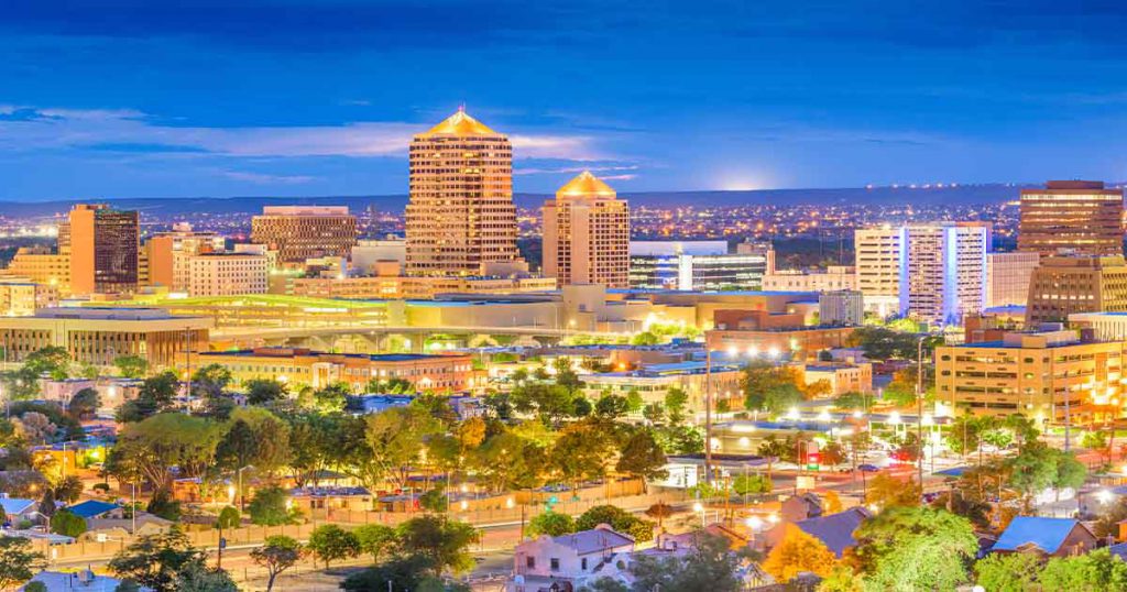 the city of Albuquerque, NM