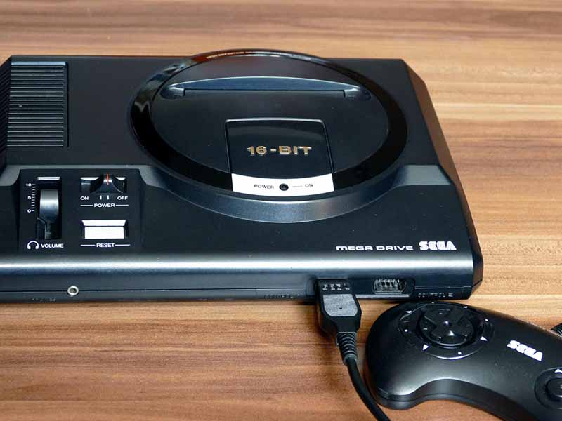 Vintage gaming console